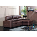 Мебель расширенный кожаный диван-кровать (712 #)